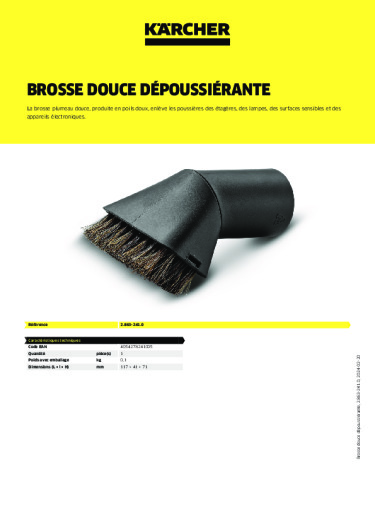 Informations sur le produit