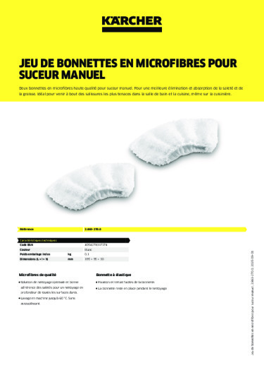 Informations sur le produit