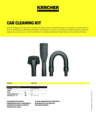 Informations sur le produit