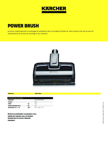 Informations sur le produit