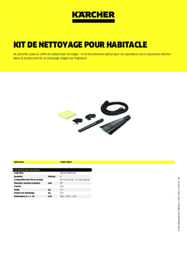 Informations sur le produit