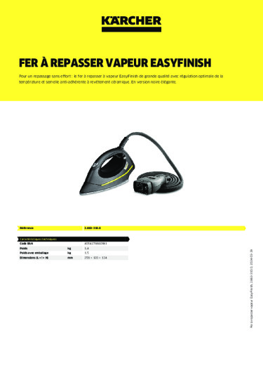 Informations sur le produit