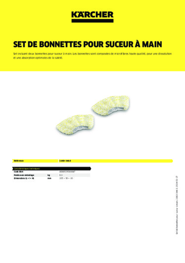 Informations sur le produit