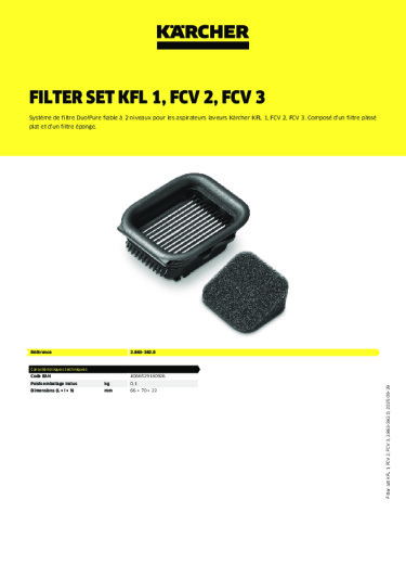 Informations sur le produit