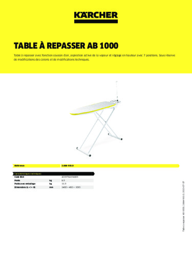 Informations sur le produit