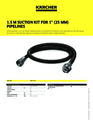 Informations sur le produit