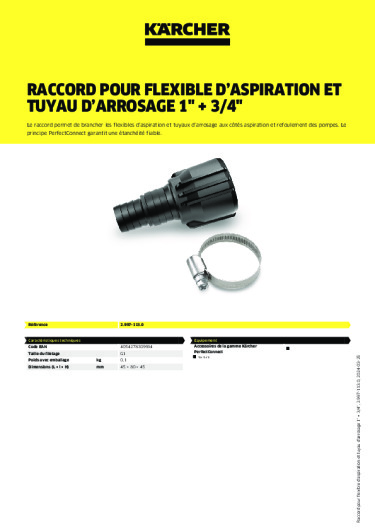 Informations sur le produit