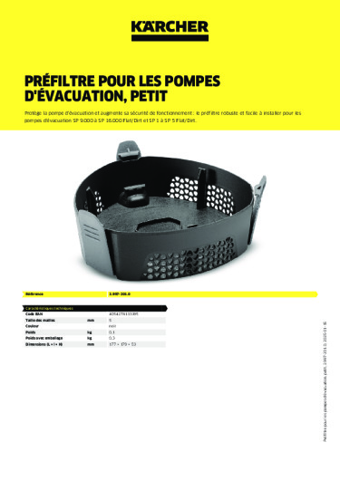 Informations sur le produit