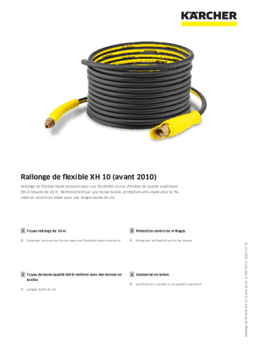 Informations sur le produit