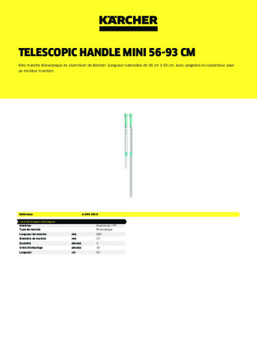 Informations sur le produit