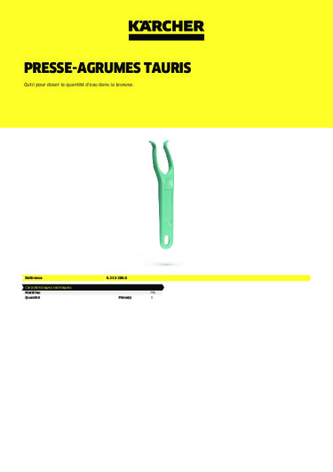 Informations sur le produit