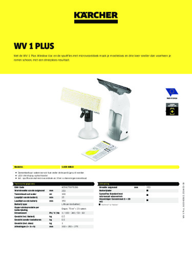 Productinformatie