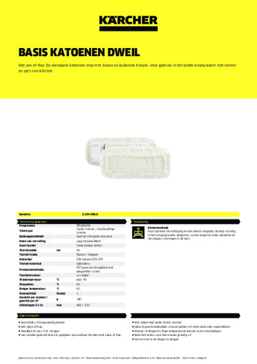 Productinformatie
