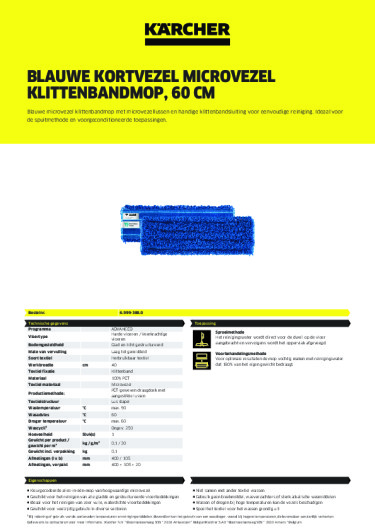 Productinformatie