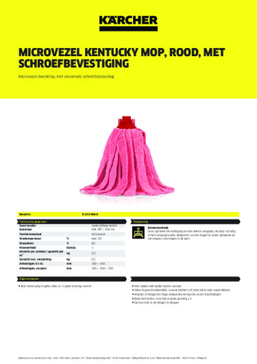 Productinformatie