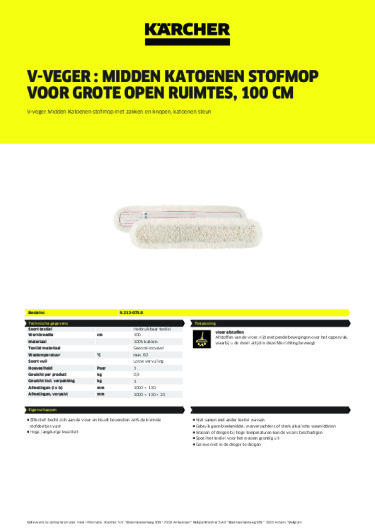 Productinformatie