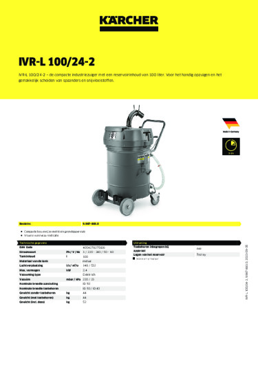 Productinformatie