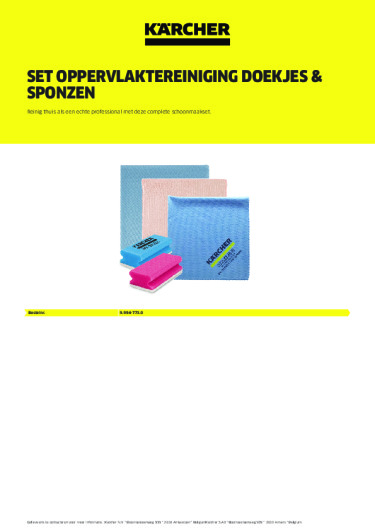 Productinformatie