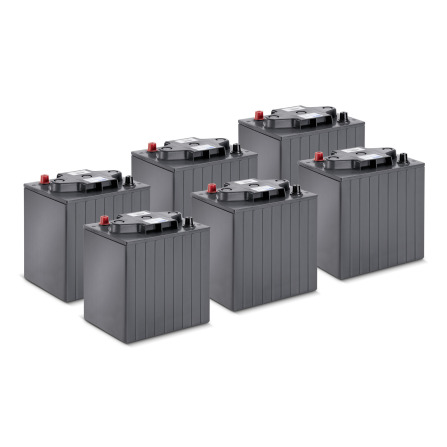 Jeu de batteries, 36 V, 240 Ah, Sans maintenance