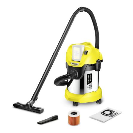 Draadloze multifunctionele alleszuiger WD 3 Battery Premium