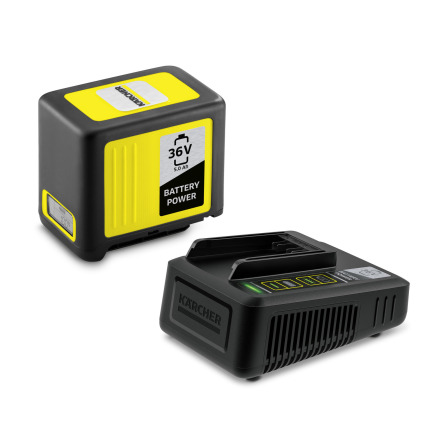 Starter kit 36V-5,0Ah Batterij + snellader
