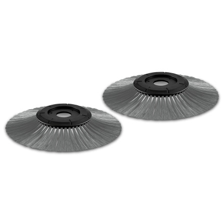 Brosses latérales pour déchets humides