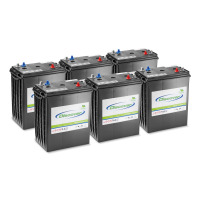 Jeu de batteries, 36 V, 285 Ah, Sans maintenance