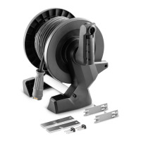 Kit enrouleur de flexible pour gamme Medium HD, 15 m