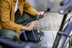 Detailborstel voor mobiele drukreiniger