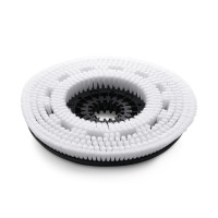 Disc brush white complete D230, Zeer zacht, Wit, 230 mm