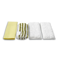Jeu de lingettes microfibres salle de bain