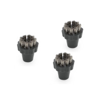 Kit de brosses rondes en acier inoxydable