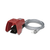 Commutateur de pied avec fiche 24V, 2K