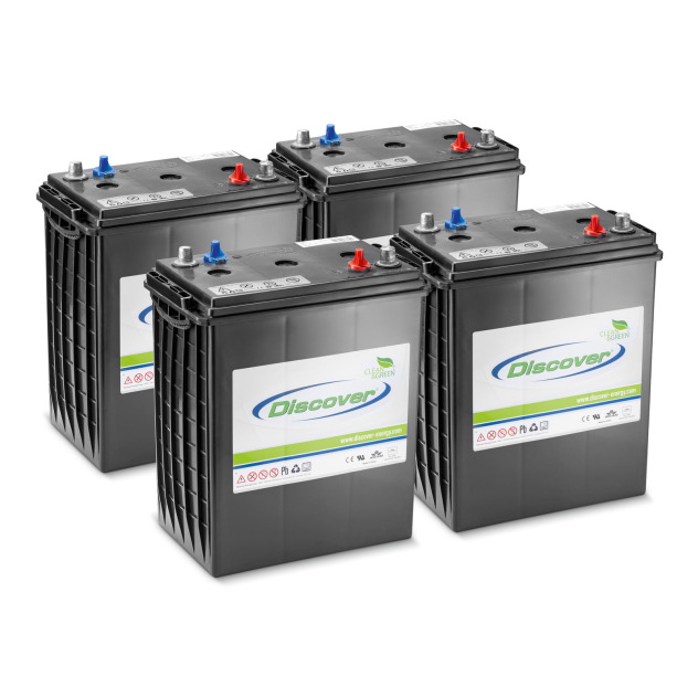 Jeu de batteries, 24 V, 285 Ah, Sans maintenance