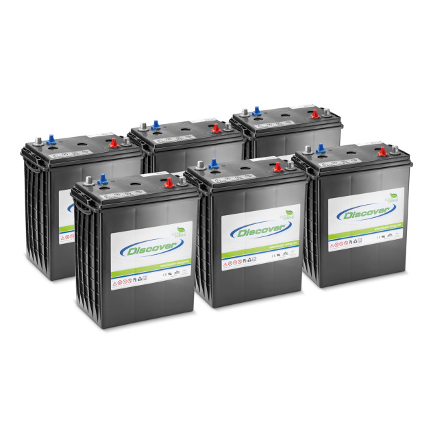 Jeu de batteries, 36 V, 285 Ah, Sans maintenance