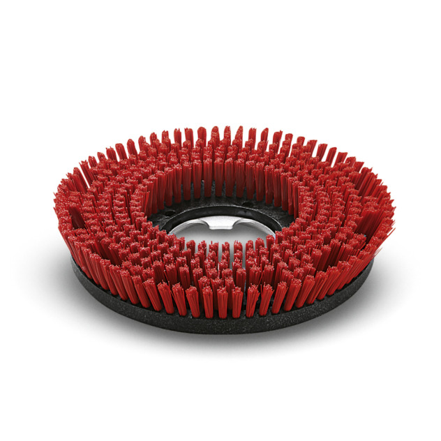 Disc brush red cpl. D230, Middel, rood, 230 mm