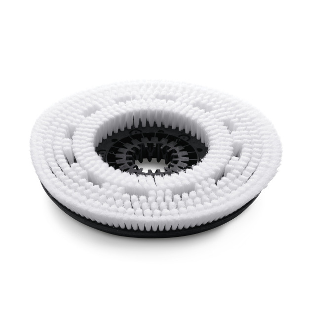Disc brush white complete D230, Zeer zacht, Wit, 230 mm