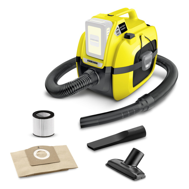 Aspirateur eau et poussières à batterie WD 1 Compact Battery