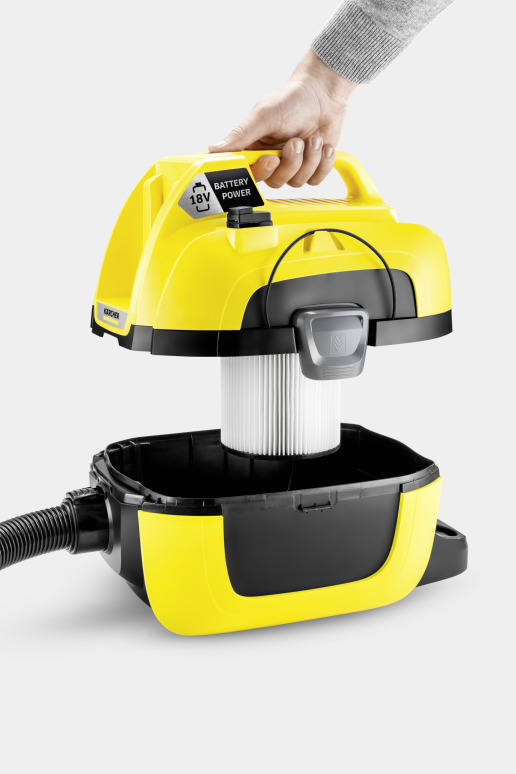 Aspirateur eau et poussières à batterie WD 1 Compact Battery