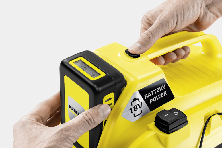 Aspirateur eau et poussières à batterie WD 1 Compact Battery