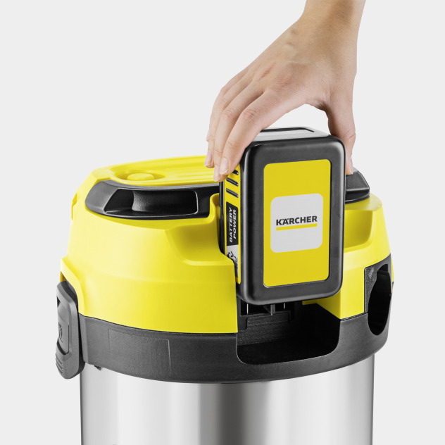 Aspirateur eau et poussières à batterie WD 3-18 S