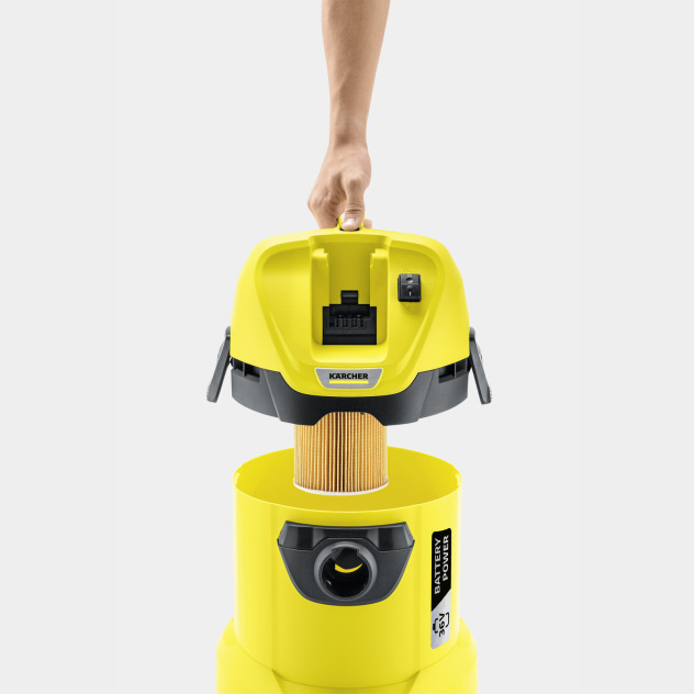 Aspirateur eau et poussières à batterie WD 3 Battery