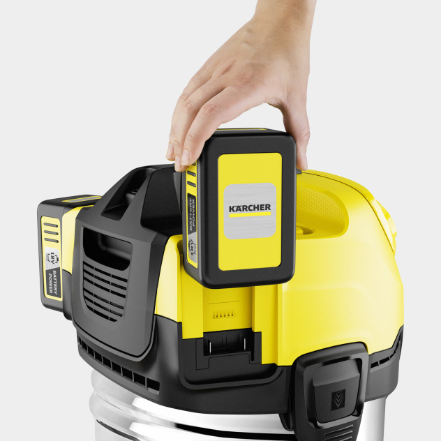 Aspirateur eau et poussières à batterie WD 4-18 S Dual