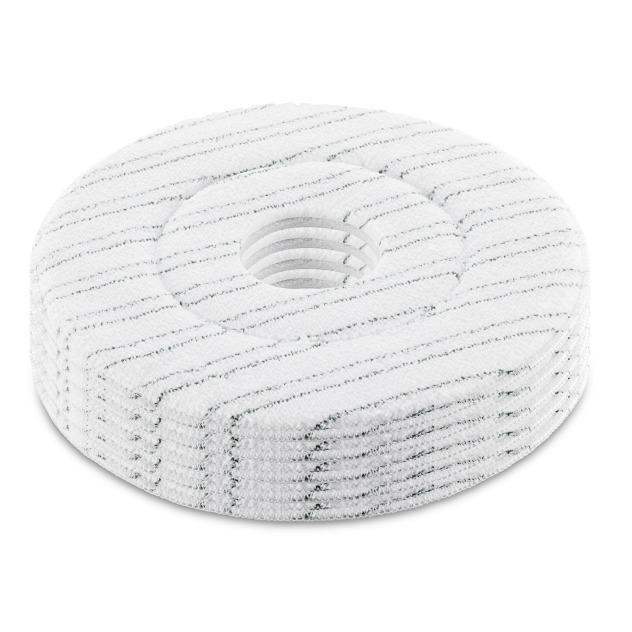 Microvezelpad, Wit, 356 mm, 5 Stuk(s)