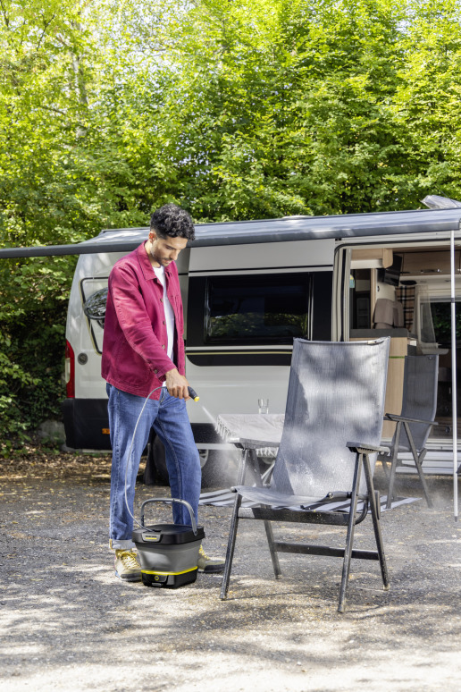 Mobile Outdoor Cleaner OC 3 Foldable Black