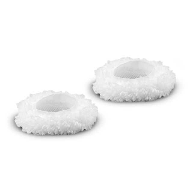 Kit de bonnettes en microfibres pour grande brosse ronde