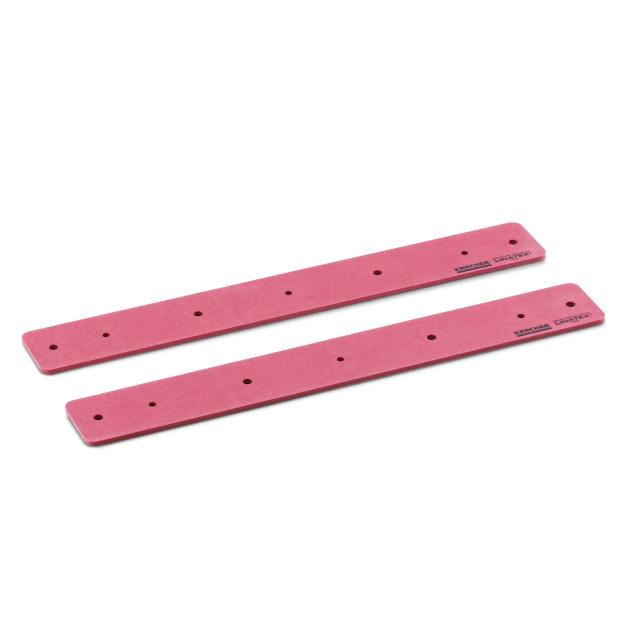 Raclettes de frottement latérales en Linard pour tête de brossage