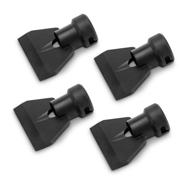 Kit de racloirs vapeur, 4 pièces, pour les nettoyeurs vapeur de Kärcher