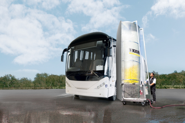 Système de lavage pour véhicules utilitaires RBS 6012