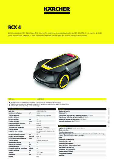 Informations sur le produit
